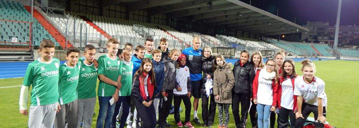Mladé futbalistky za odmenu v Luxemburgu