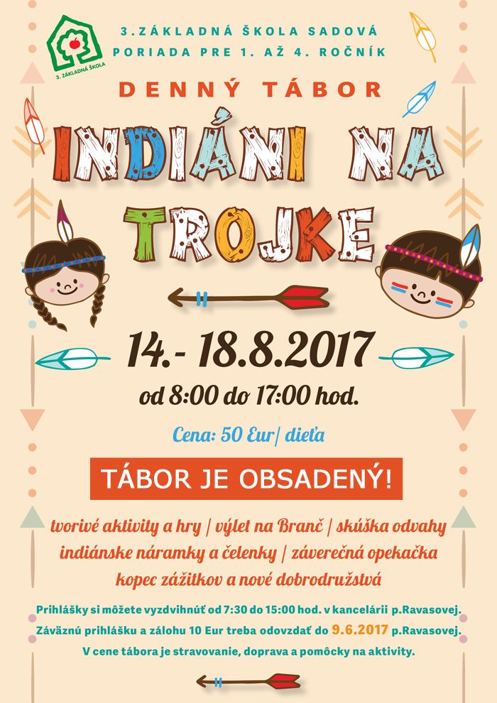  Indiáni na trojke - tábor je obsadený!